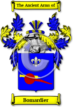 Bomardier Family Crest Download (jpg) Legacy Series - 150 DPI