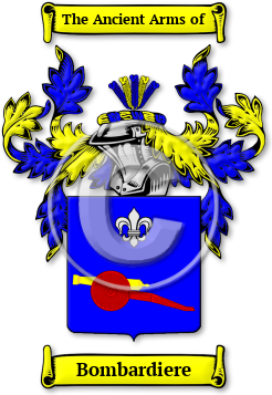 Bombardiere Family Crest Download (JPG) Legacy Series - 600 DPI