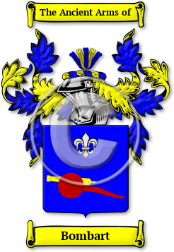 Bombart Family Crest Download (JPG) Legacy Series - 600 DPI