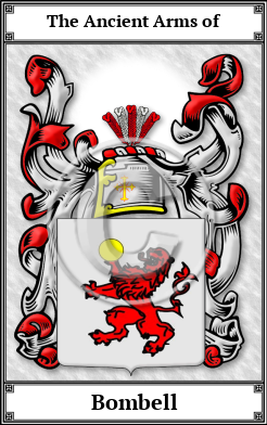 Bombell Family Crest Download (JPG)  Book Plated - 150 DPI