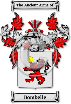 Bombelle Family Crest Download (JPG) Legacy Series - 600 DPI