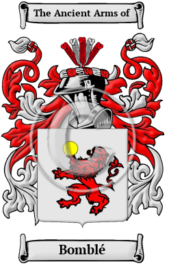 Bomblé Family Crest Download (JPG) Heritage Series - 300 DPI