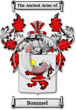 Bommel Family Crest Download (jpg) Legacy Series - 150 DPI