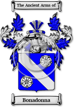 Bonadonna Family Crest Download (jpg) Legacy Series - 150 DPI