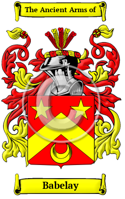 Babelay Family Crest Download (JPG) Heritage Series - 600 DPI
