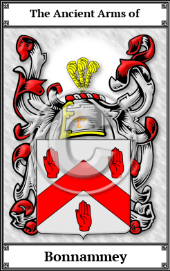 Bonnammey Family Crest Download (JPG)  Book Plated - 150 DPI