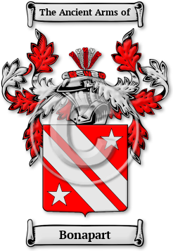 Bonapart Family Crest Download (jpg) Legacy Series - 150 DPI