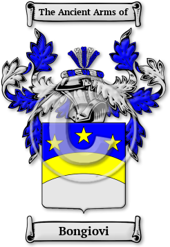 Bongiovi Family Crest Download (jpg) Legacy Series - 150 DPI