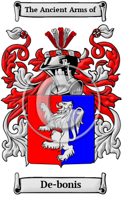 De-bonis Family Crest Download (JPG) Heritage Series - 300 DPI