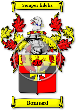 Bonnard Family Crest Download (JPG) Legacy Series - 600 DPI