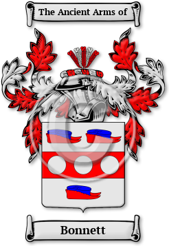 Bonnett Family Crest Download (JPG) Legacy Series - 600 DPI