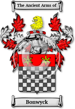 Bonwyck Family Crest Download (jpg) Legacy Series - 150 DPI
