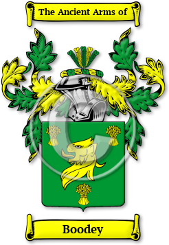 Boodey Family Crest Download (jpg) Legacy Series - 150 DPI