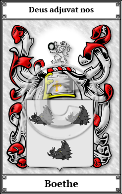 Boethe Family Crest Download (JPG) Book Plated - 600 DPI