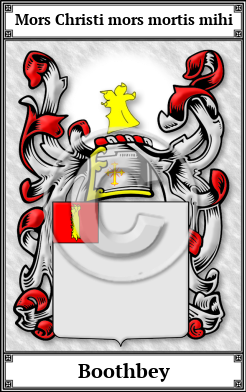Boothbey Family Crest Download (JPG)  Book Plated - 150 DPI