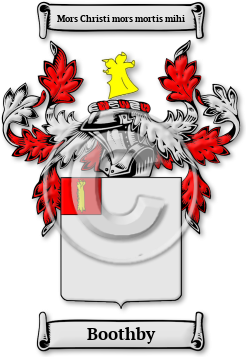 Boothby Family Crest Download (jpg) Legacy Series - 150 DPI