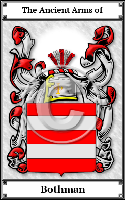 Bothman Family Crest Download (JPG)  Book Plated - 150 DPI