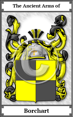 Borchart Family Crest Download (JPG)  Book Plated - 150 DPI