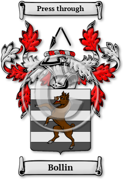 Bollin Family Crest Download (jpg) Legacy Series - 150 DPI
