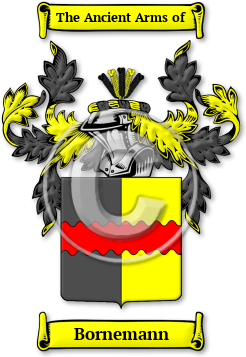 Bornemann Family Crest Download (jpg) Legacy Series - 150 DPI