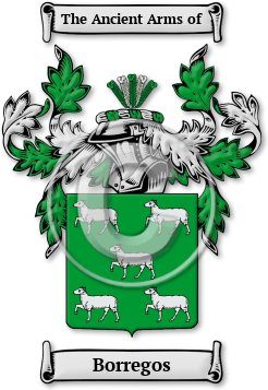 Borregos Family Crest Download (JPG) Legacy Series - 600 DPI