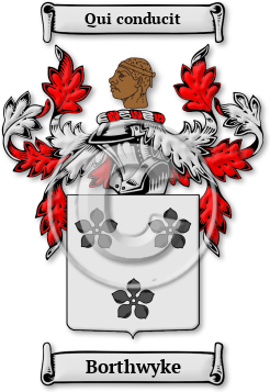 Borthwyke Family Crest Download (jpg) Legacy Series - 150 DPI