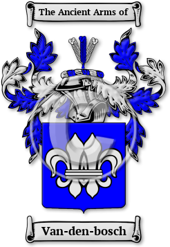 Van-den-bosch Family Crest Download (jpg) Legacy Series - 150 DPI