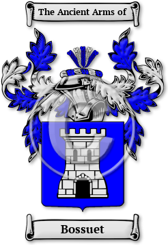Bossuet Family Crest Download (JPG) Legacy Series - 600 DPI