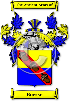 Boesse Family Crest Download (jpg) Legacy Series - 150 DPI