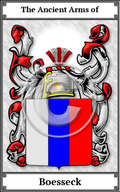 Boesseck Family Crest Download (JPG)  Book Plated - 150 DPI