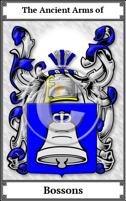 Bossons Family Crest Download (JPG)  Book Plated - 150 DPI