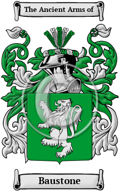 Baustone Family Crest/Coat of Arms