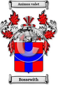 Bossewith Family Crest Download (jpg) Legacy Series - 150 DPI