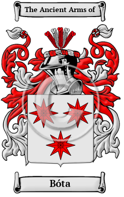 Bóta Family Crest Download (JPG) Heritage Series - 300 DPI