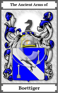 Boettiger Family Crest Download (JPG)  Book Plated - 150 DPI
