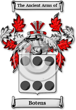 Botens Family Crest Download (jpg) Legacy Series - 150 DPI