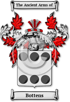 Bottens Family Crest Download (jpg) Legacy Series - 150 DPI