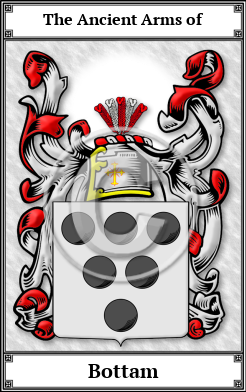 Bottam Family Crest Download (JPG)  Book Plated - 150 DPI