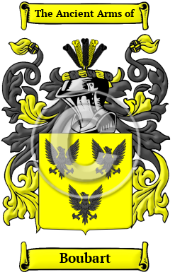Boubart Family Crest/Coat of Arms