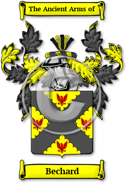 Bechard Family Crest Download (JPG) Legacy Series - 300 DPI