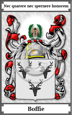 Boffie Family Crest Download (JPG)  Book Plated - 150 DPI