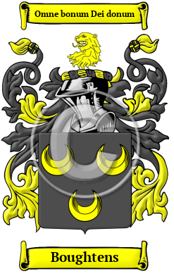 Boughtens Family Crest/Coat of Arms