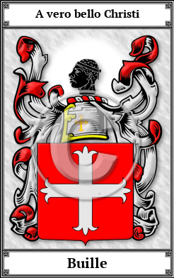 Buille Family Crest Download (JPG) Book Plated - 600 DPI