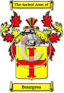 Bourgess Family Crest Download (jpg) Legacy Series - 150 DPI
