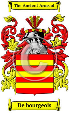 De bourgeois Family Crest/Coat of Arms