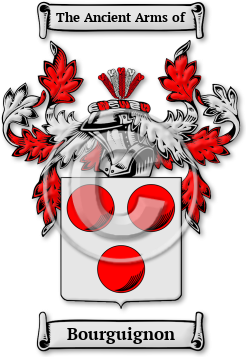 Bourguignon Family Crest Download (jpg) Legacy Series - 150 DPI