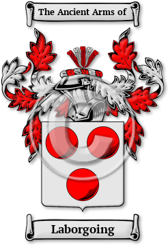 Laborgoing Family Crest Download (jpg) Legacy Series - 150 DPI