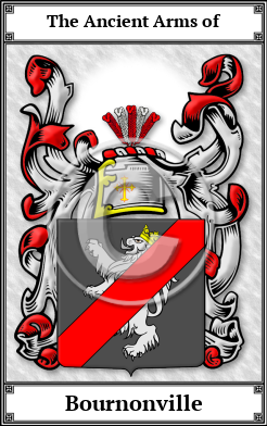 Bournonville Family Crest Download (JPG)  Book Plated - 150 DPI