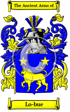 Lo-bue Family Crest Download (JPG) Heritage Series - 300 DPI