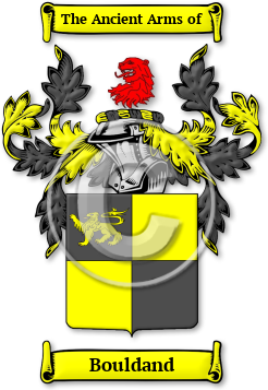 Bouldand Family Crest Download (jpg) Legacy Series - 150 DPI
